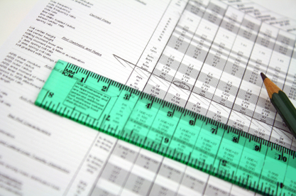 Financial analysis illustration